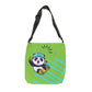 Rolling Panda Messenger Bag