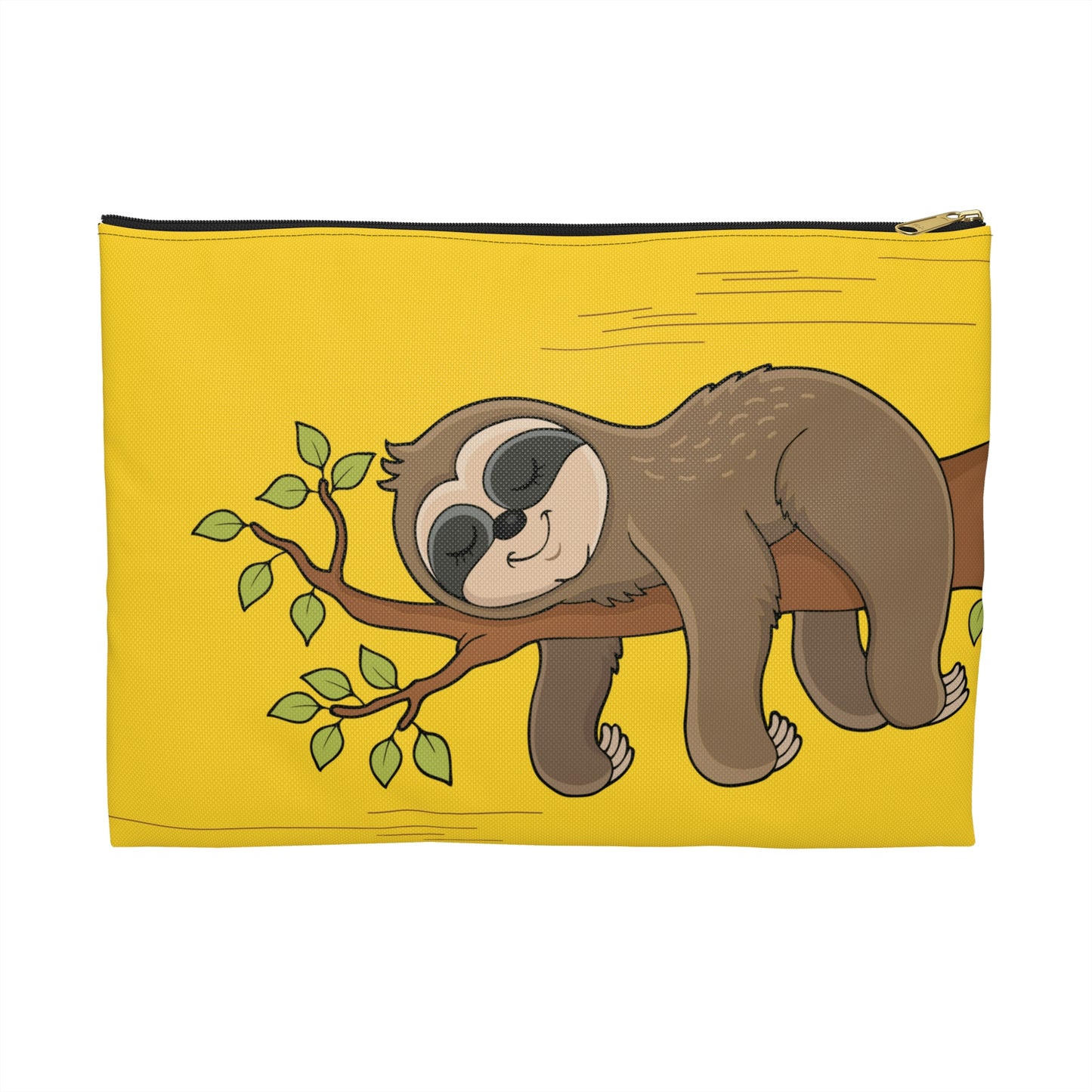 Sloth Life Zippered Pouch