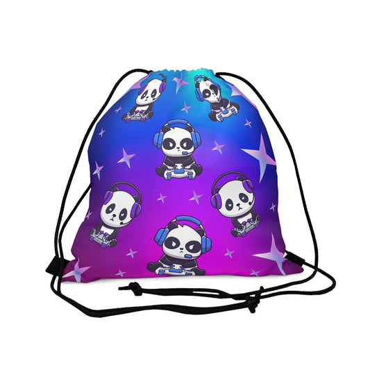 Panda Jamz Drawstring Bag