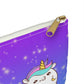 Unicorn Glitter Zippered Pouch