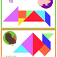 Tangrams Animals & Objects Pattern Cards