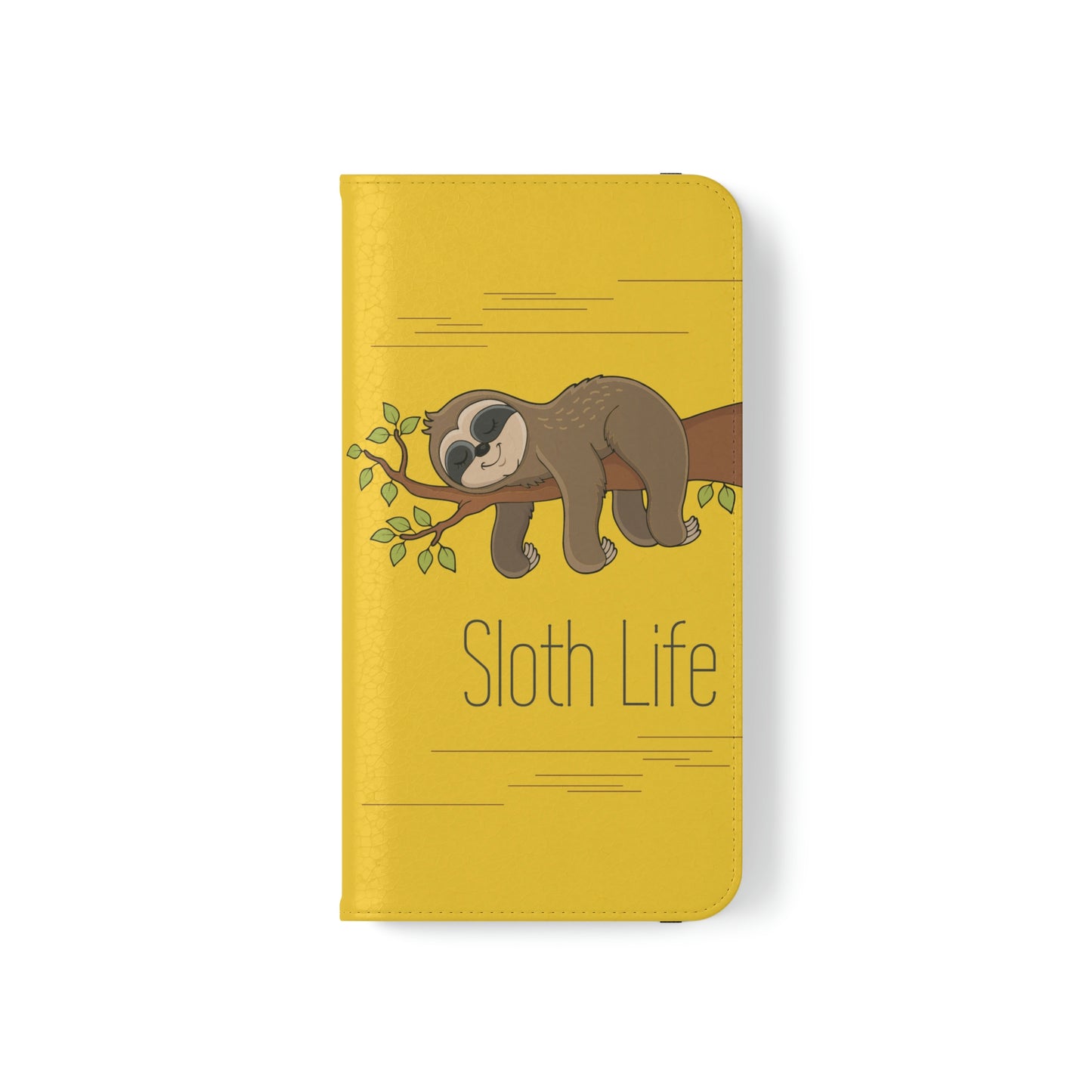 Sloth Life Phone Flip Case