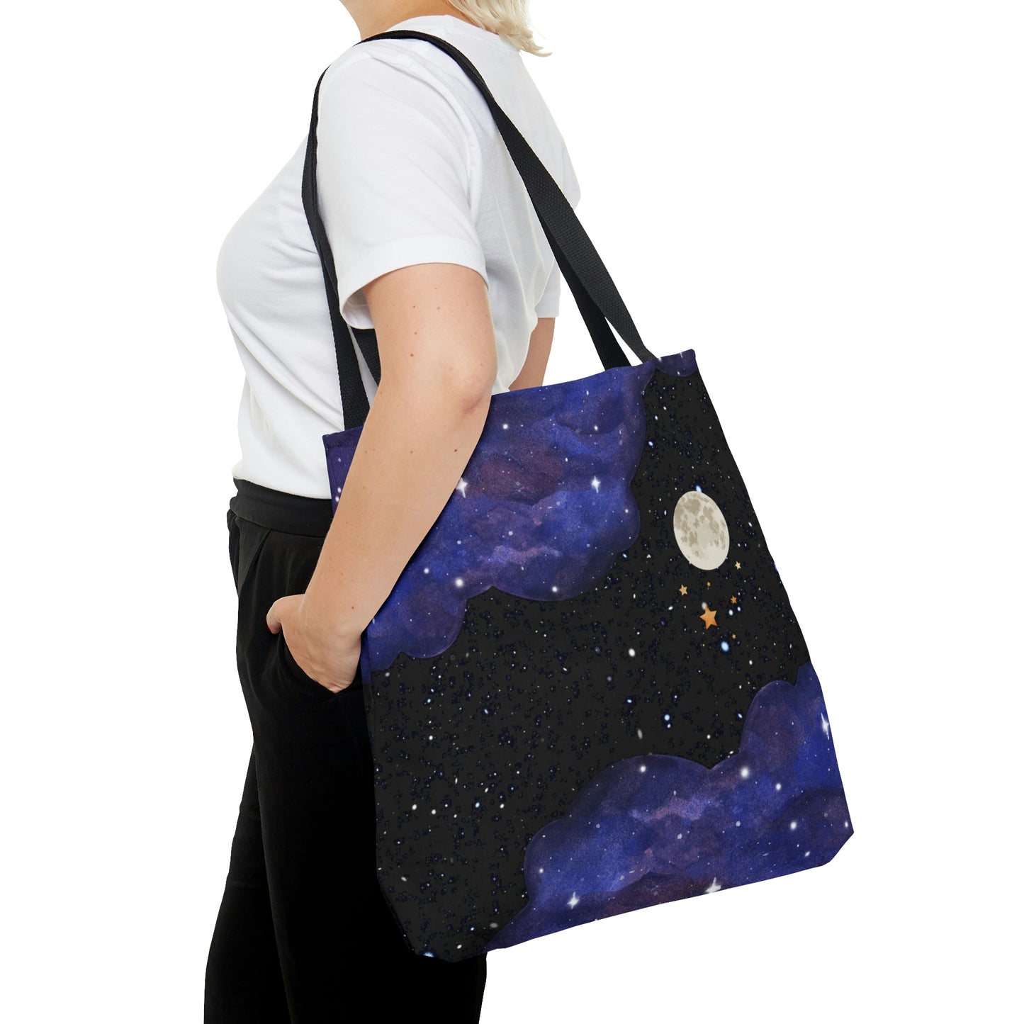 Luna Galaxy Tote Bag