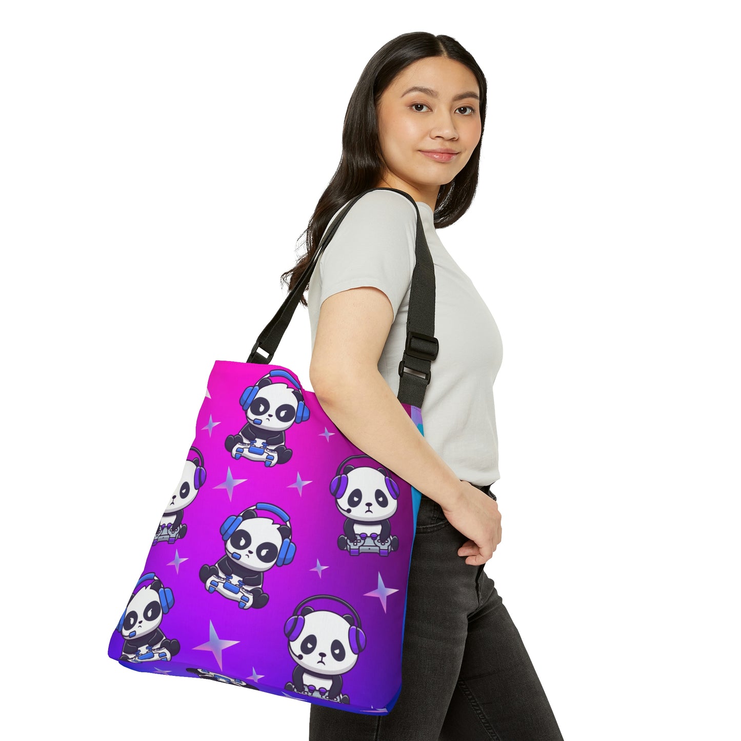 Panda Jamz Messenger Bag