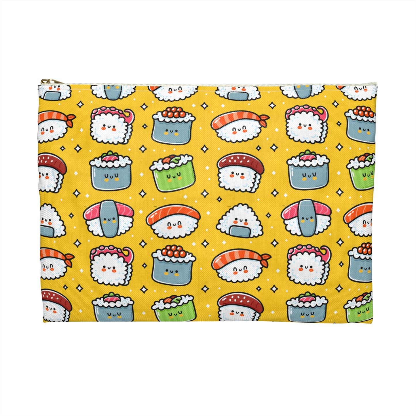 Sushiriffic Zippered Pouch