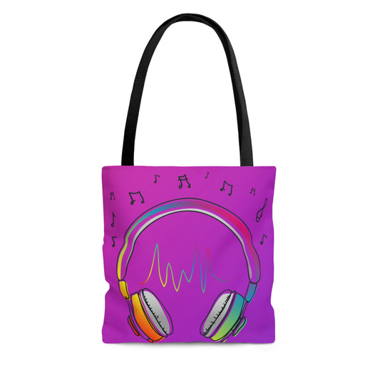 Groove Tunes Tote Bag